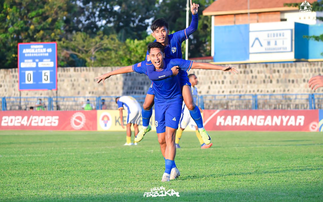 Persika Karanganyar Memastikan Lolos Babak 32 Besar Liga 4 Putaran Nasional Usai Menghajar Persipuncak Cartenz Papua Tengah 6 – 0